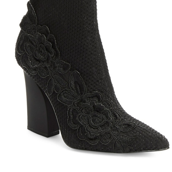 Halston Mina Textile Booties - Picture 8 of 9
